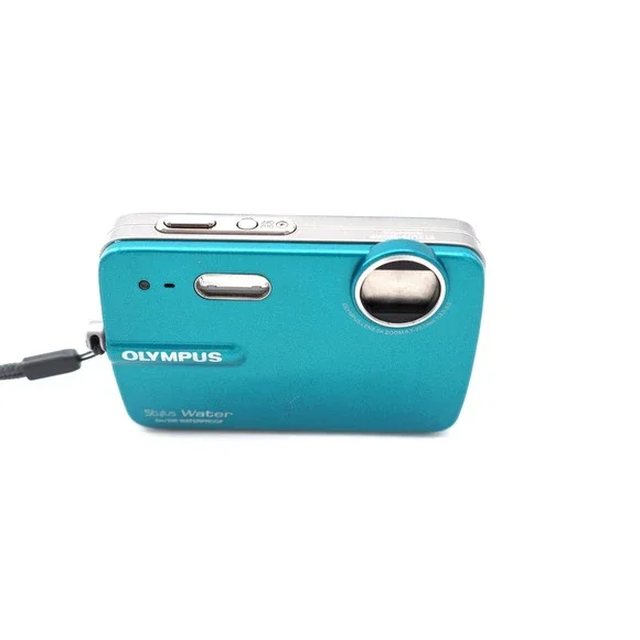Olympus Stylus 550WP 10MP Digital Camera Digi Point Shoot Camera Tested